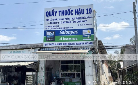 Xưởng Quảng Cáo Sản Xuất Chuỗi Bảng Hiệu Alu Chữ Nổi Mica