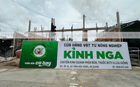 Báo Giá Bảng Hiệu Quảng Cáo Đại Lý Phân Bón Năm 2026