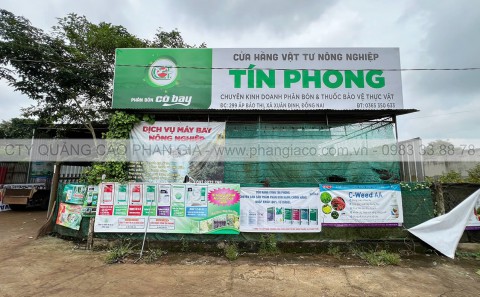 Nhà Cung Cấp Chuỗi Bảng Hiệu Quảng Cáo Tôn Decal Phân Bón & Vật Tư Nông Nghiệp