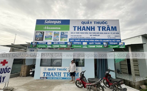 Chuỗi Bảng Hiệu Hộp Đèn Quảng Cáo